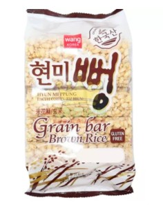 BARRE RIZ BRUN CROQUANT WANG 100G