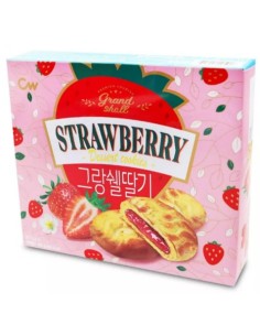 BISCUIT FORME COQUILLAGE FRAISE CHEONGWOO 195G