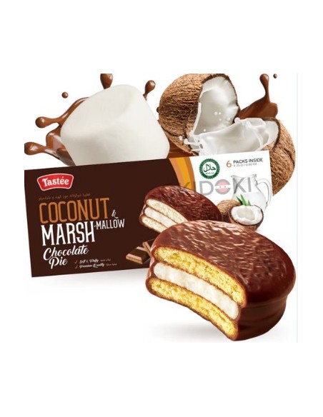 BISCUITS GUIMAUVE CHOCOLAT TASTEE 150G