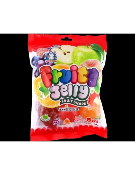 GELEE FRUIT ASSORTIMENT FORME FRUIT HIPPO ABC 428G