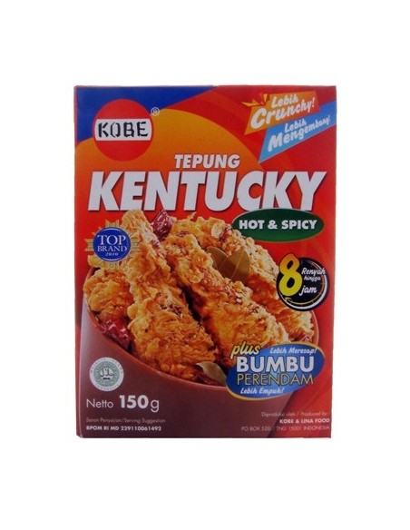 FARINE POULET FRIT KENTUCKY HOT EPICEE KOBE 150G