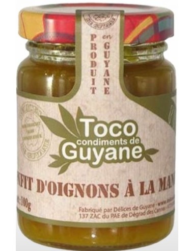 CONFIT OIGNON MANGUE TOCO 100G