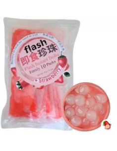 PERLE TAPIOCA FRAISE 5PACKS FLASH 250G