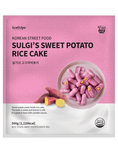 GATEAU RIZ PATATE DOUCE CONGELE KORECIPE 500G