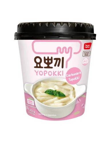 YOPOKKI CARBONARA CUP YOUNG POONG 120G
