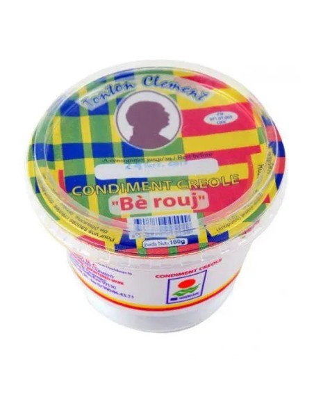 CONDIMENT ROUGE CREOLE BE ROUJ 160G