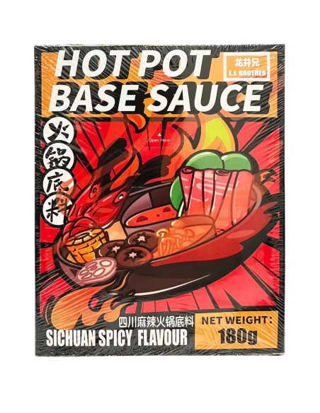 SAUCE BASE HOT POT EPICE SICHUAN BROTHER 180G