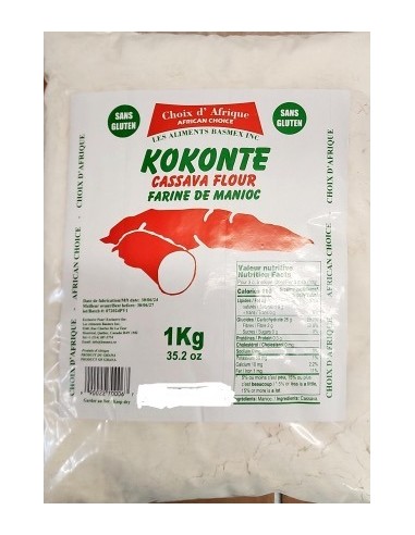 FARINE MANIOC KOKONTE AFRICAN CMS 800G