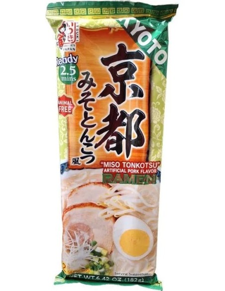 RAMEN MISO TONKOTSU KABUKI SANS ANIMAUX 190G*24/CT