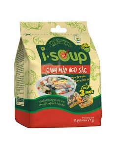 SOUPE INST LEGUME CINQ COULEURS ISOUP 35G