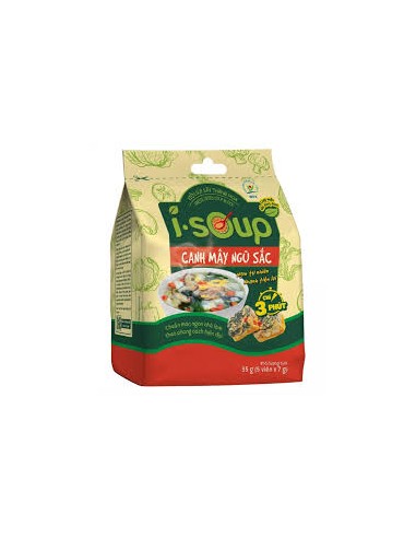 SOUPE INST LEGUME CINQ COULEURS ISOUP 35G