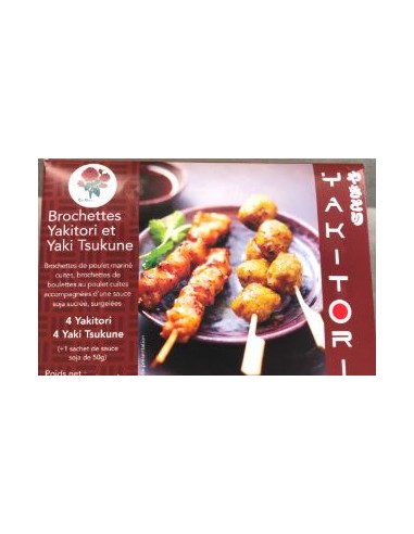 BROCHETTE YAKITORI et YAKITSUKU RED ROSE 230G