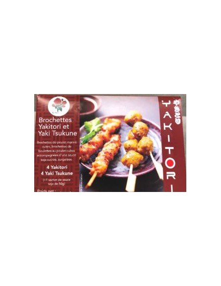 BROCHETTE YAKITORI et YAKITSUKU RED ROSE 230G