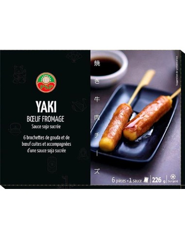 BROCHETTE BOEUF FROMAGE YAKI PSP 226G