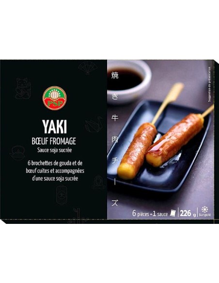BROCHETTE BOEUF FROMAGE YAKI PSP 226G