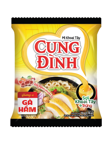 NOUILLE INST POULET CUNG DINH 79G