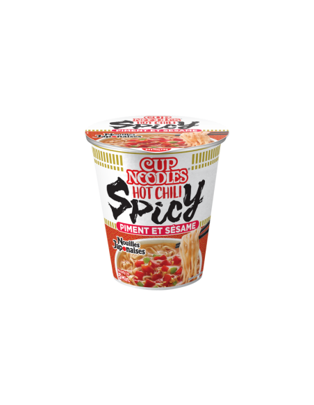 NOUILLE PIMENTE SESAME NISSIN CUP 66G