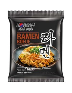 NOUILLE RAMEN BOEUF KOREAN 170G