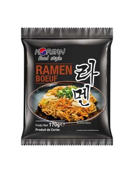 NOUILLE RAMEN BOEUF KOREAN 170G