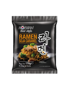 NOUILLE RAMEN SOJA CARAMEL KOREAN 170G