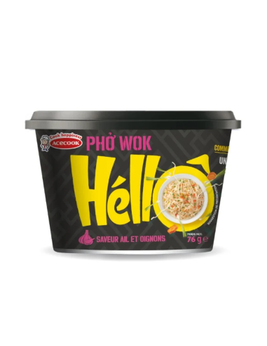 NOUILLE SAUTE A.AIL OIGNON PHO WOK ACECOOK 76G