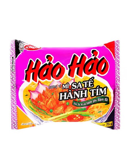 NOUILLE SAUTE A.CREVETTE OIGNON GORENG HAOHAO 76G