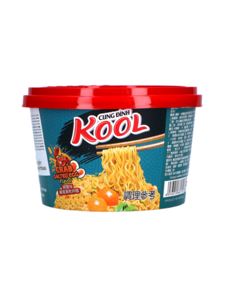 NOUILLE SAUTE CRABE OEUF SALE CUNG DINH 92G