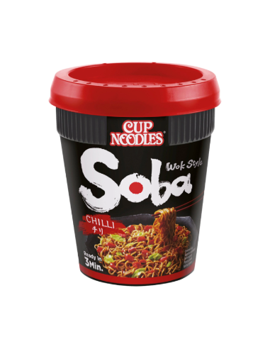 NOUILLE SOBA PIMENT NISSIN 92G