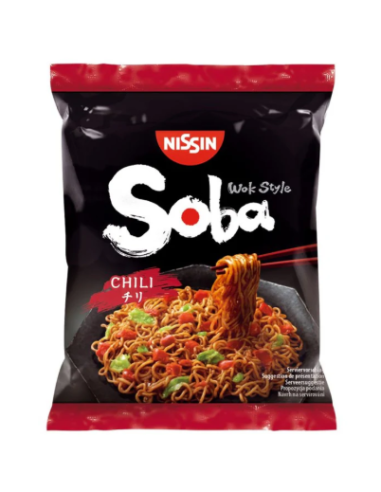 NOUILLE SOBA PIMENT WOK STYLE NISSIN 111G