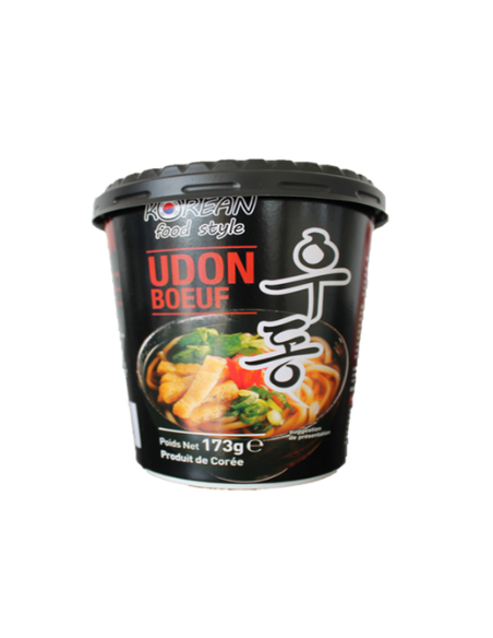 NOUILLE UDON BOEUF CUP KOREAN 173G