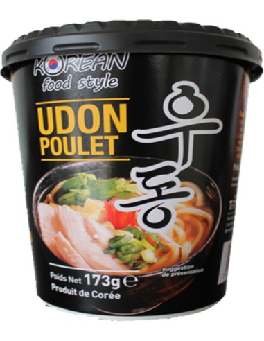 NOUILLE UDON POULET CUP KOREAN 173G