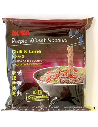 NOUILLE VIOLETTE A.PIMENT CITRON KOKA 60G