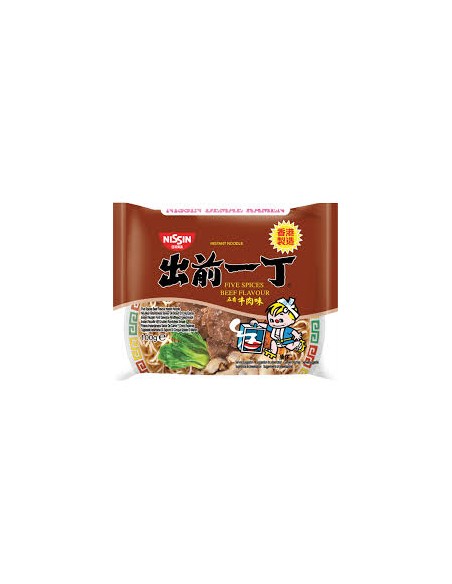 RAMEN BOEUF 5 EPICE HONGKONG NISSIN 100G