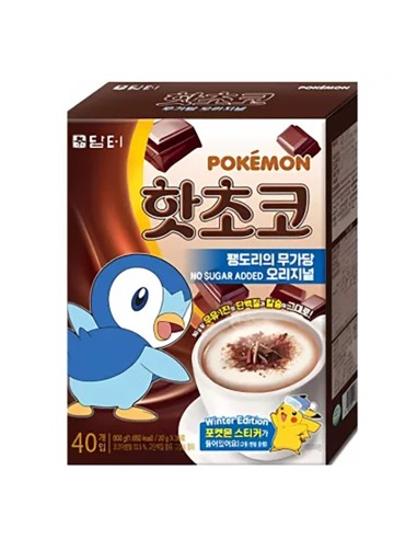 POKEMON CHOCOLAT CHAUD DAMTUH SANS SUCRE