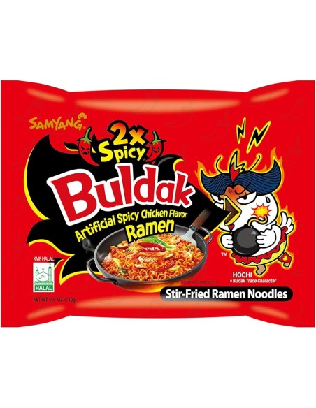 RAMEN POULET 2XSPICY BULDAK SAMYANG 140G