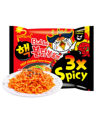 RAMEN POULET 3XSPICY BULDAK SAMYANG 140G
