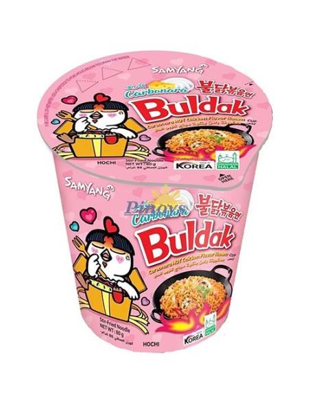 RAMEN POULET CARBONARA SAMYANG CUP 80G