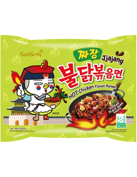 RAMEN POULET EPICE JJAJANG SAMYANG 140G