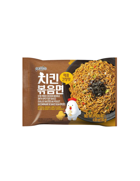 RAMEN SAUTE AU POULET PALDO 130G