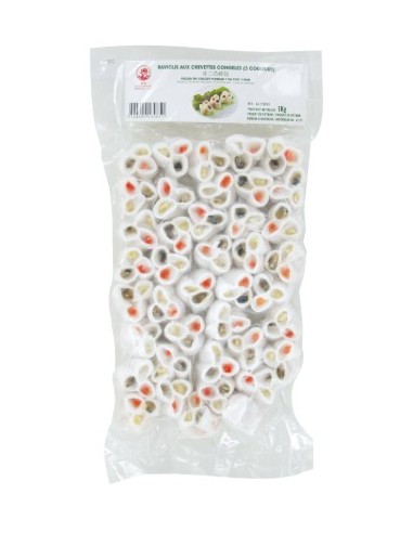 HAKAO CREVETTE 3 COULEURS COQ 1KG