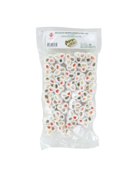 HAKAO CREVETTE 3 COULEURS COQ 1KG
