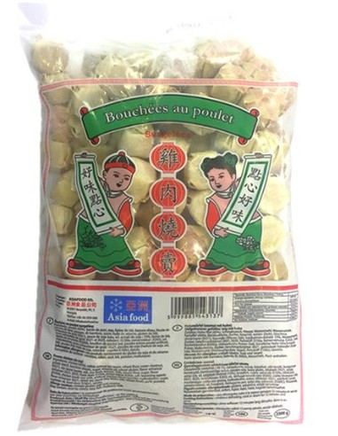 BOUCHEE POULET LD ASIA FOOD 100P*6/CT