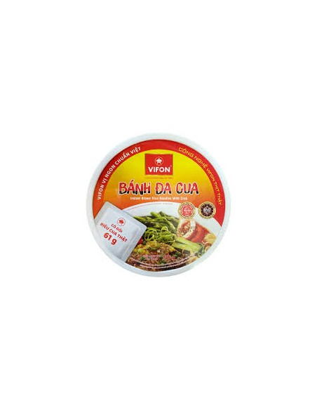 VERMI INST CRABE BANH DA CUA CUP VIFON 125G