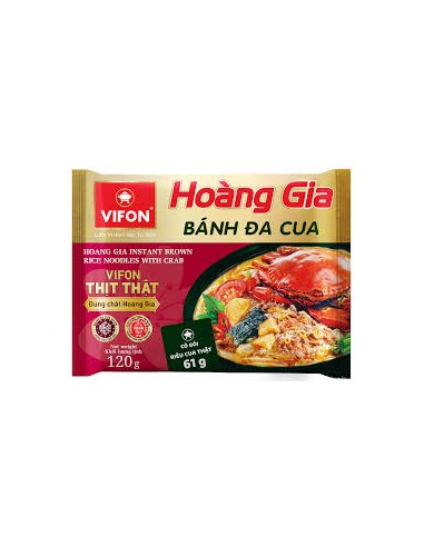 VERMI INST CRABE BANH DA CUA HOANG GIA VIFON 120G
