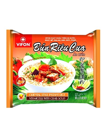 VERMI NOUILLE CRABE BUN RIEU CUA VIFON 80G