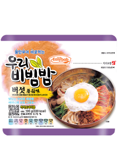 WOORI BIBIMPAP KOREA CHAMPIGNON 100G