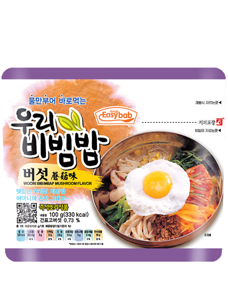WOORI BIBIMPAP KOREA CHAMPIGNON 100G