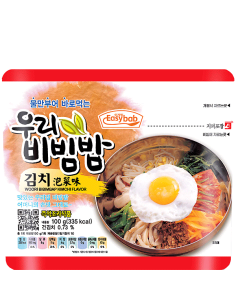 WOORI BIBIMPAP KOREA KIMCHI 100G