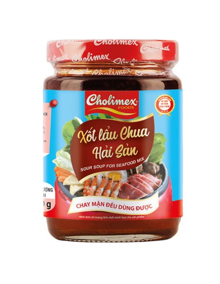 SAUCE FONSAUCE FONDUE FRUIT DE MER CHOLIMEX 200GDUE FRUIT DE MER CHOLIMEX 200G