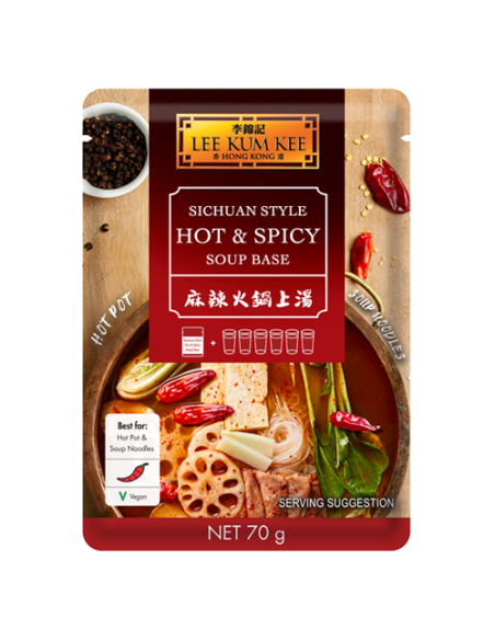 SAUCE SICHUAN HOT EPICE LKK SACHET 70G